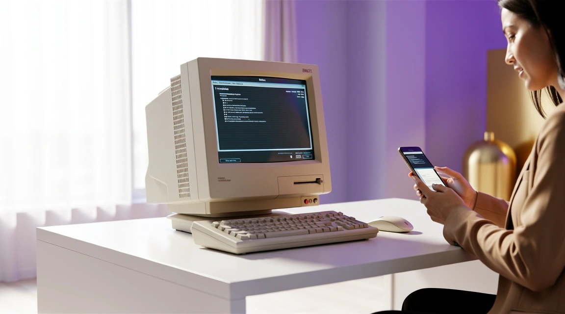 90s computer banking