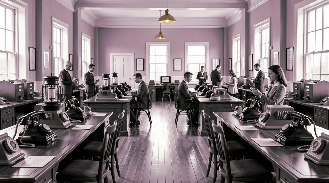 Historic telephone exchange