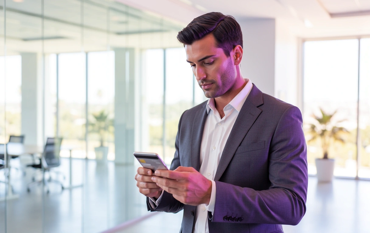 Wescom Financial Credit Union member accessing eBranch services